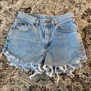 Vintage Riders by Lee High Rise Jean Shorts